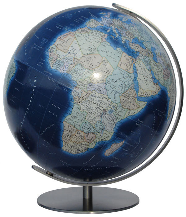 Columbus Azzurro Illuminated Globe - 16 Inch