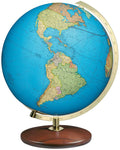 Columbus Frankfurt Illuminated Globe - 20 Inch