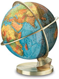 Columbus Marco Polo Illuminated Globe - 13 Inch - Brass