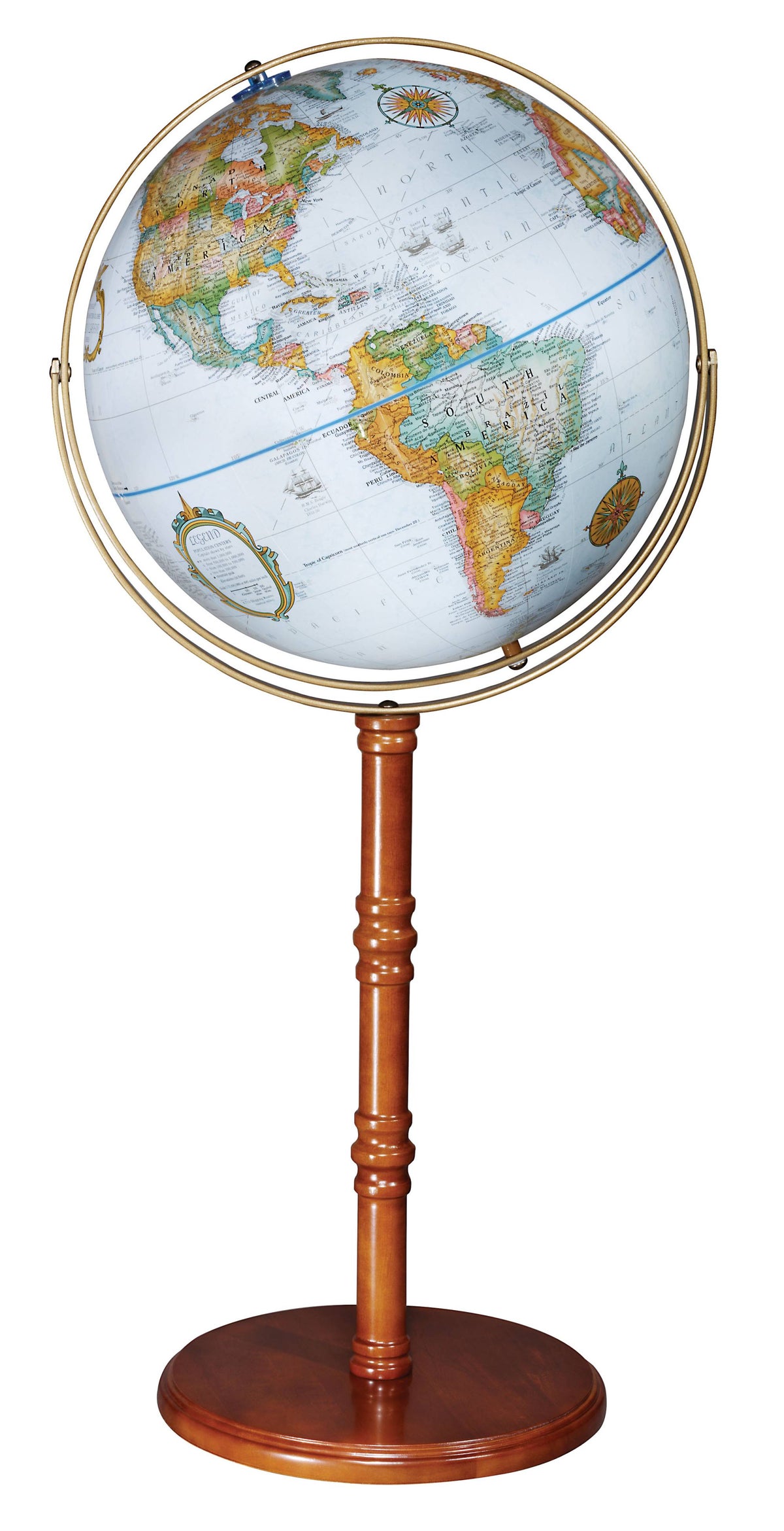 Replogle Edinburgh II Floor Globe - 16 Inch