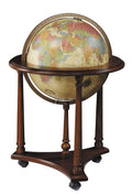 Replogle Lafayette Illuminated Floor Globe - Antique Ocean - 16 Inch