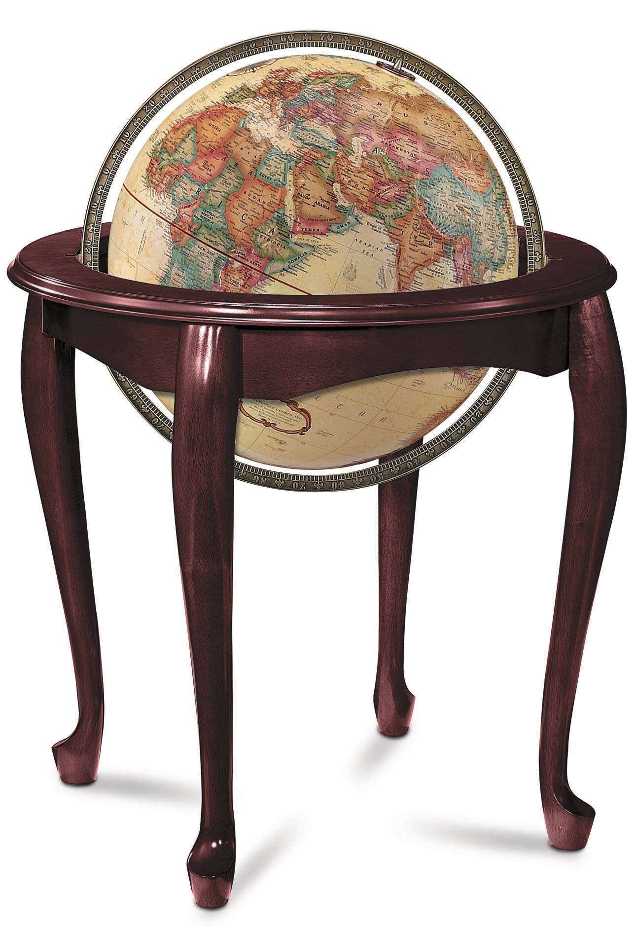 Replogle Queen Anne Floor Globe - 16 Inch