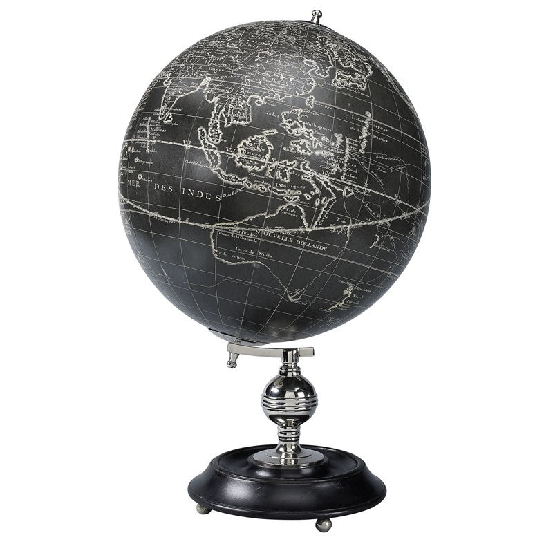 Authentic Models Vaugondy Noir Globe - 13 Inch