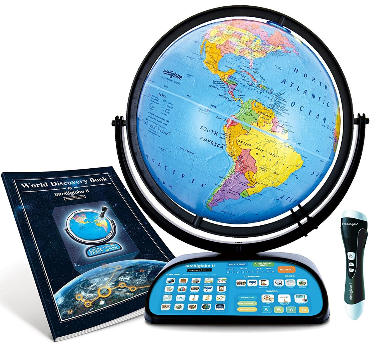 Replogle Intelliglobe II Deluxe Interactive Globe - 12 Inch