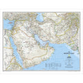 Middle East Classic Map - Standard Paper