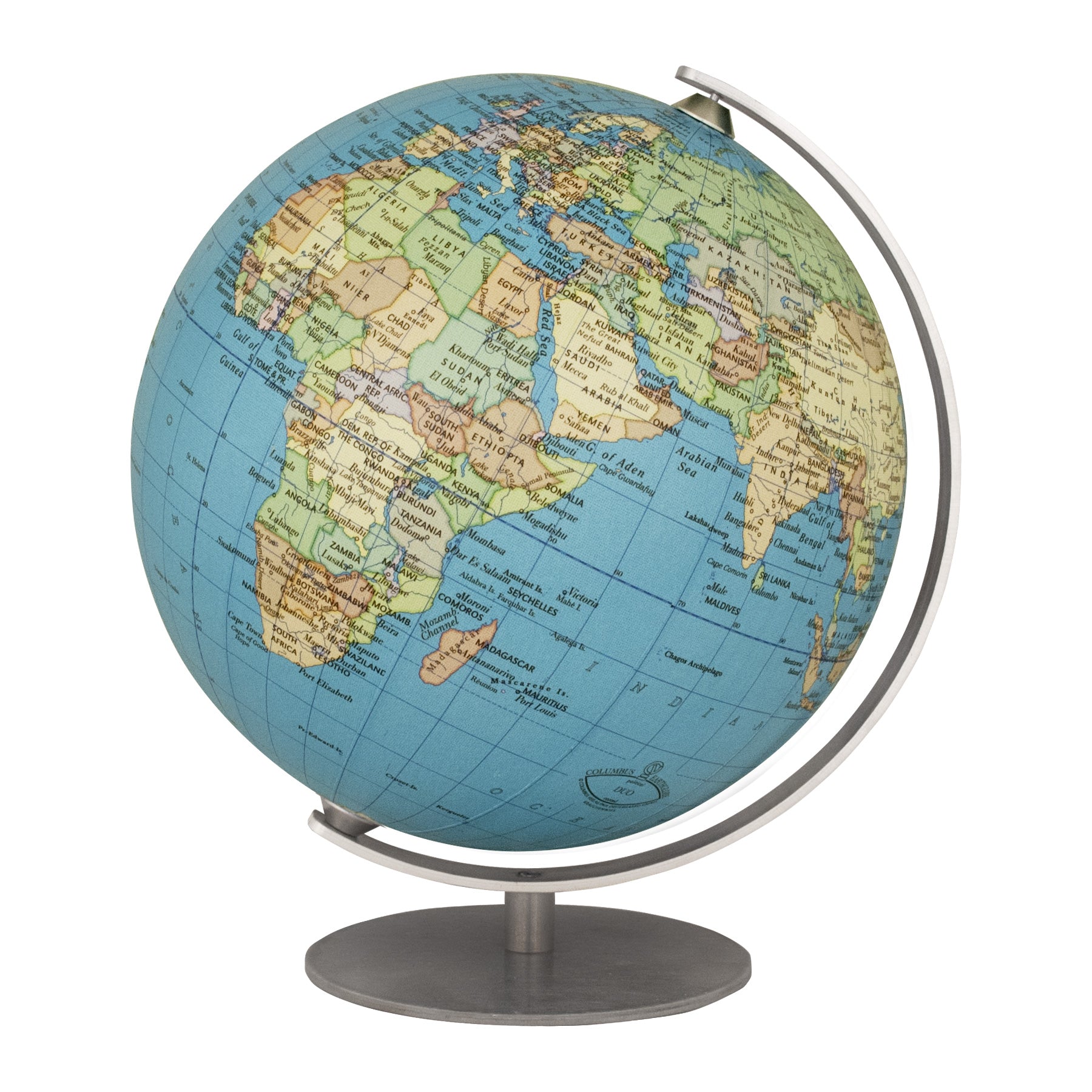 Columbus Mini Political Globe - 4.7 Inch
