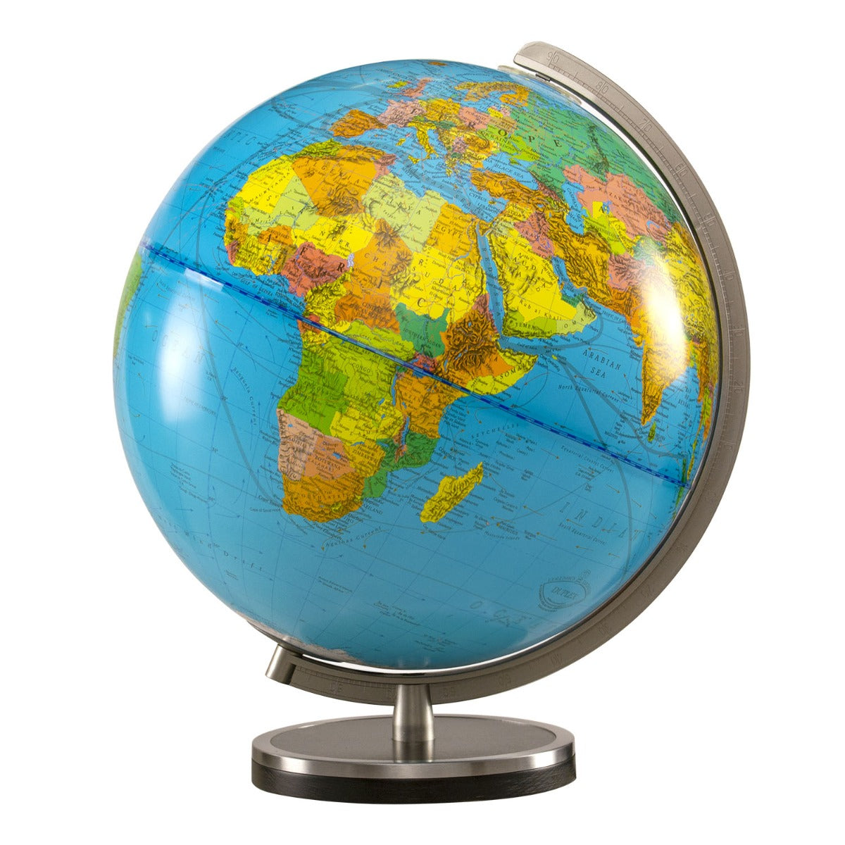 Columbus Passau Illuminated Globe - 13 Inch