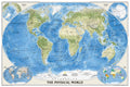 Physical World Enlarged Map - Paper