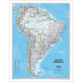 South America Classic Map - Standard Laminated
